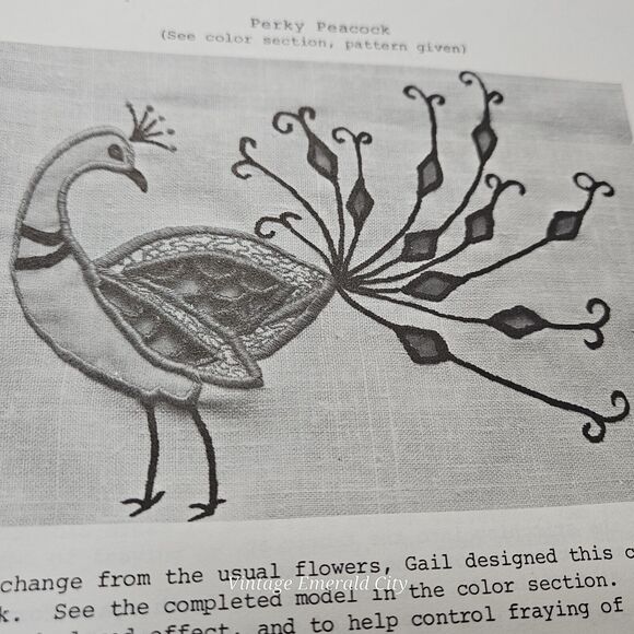 Creative Machine Embroidery Vol 3 Book Lucille Merrell Graham 1977 Patte Sewing - Picture 4 of 12